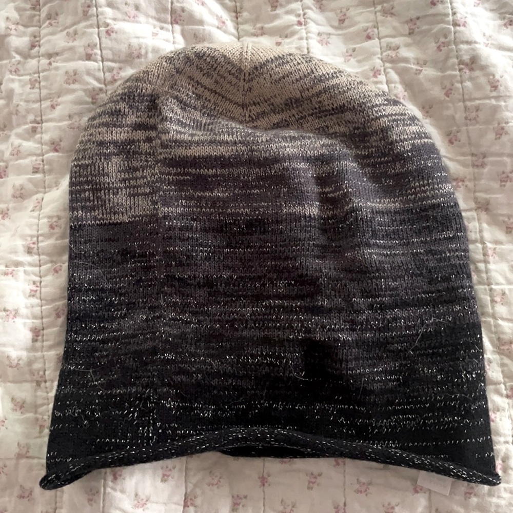 Sparkly Victoria’s Secret knitted hat